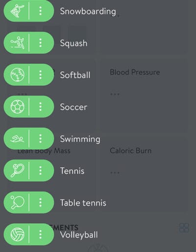 Daily Activities Tracking