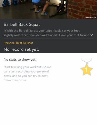Barbell Back Squat Video