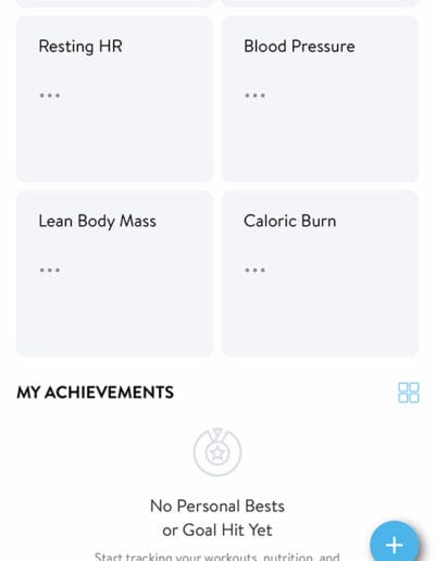 Fitness Goal Tracking