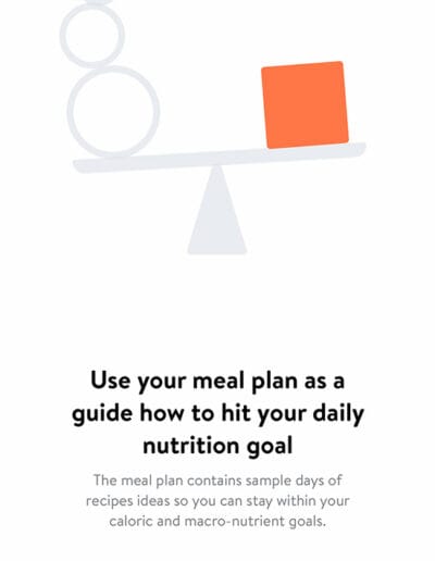 Meal Plan Example