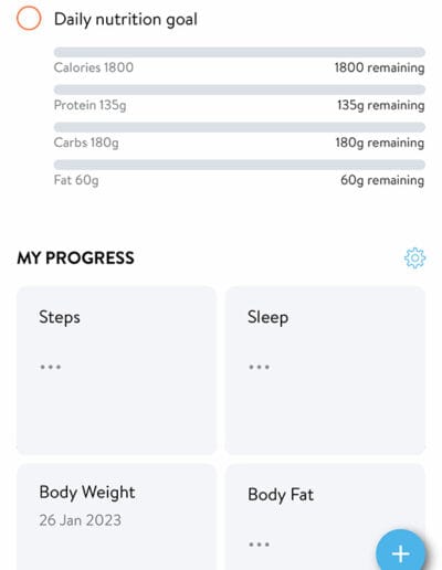 App Daily Planner Example Image