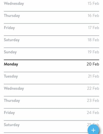 App Calendar